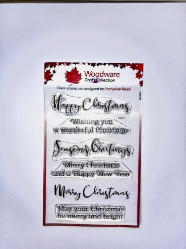 *USED* Merry and Bright Christmas Stamp Set