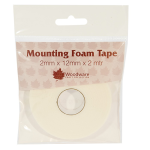 2mm x 12mm Adhesive Foam Mounting Tape 