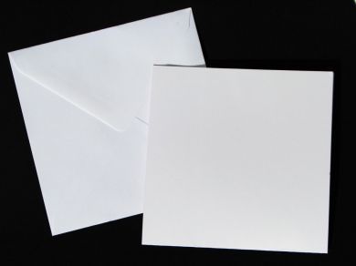 White Cards & Envelopes (15/pk)