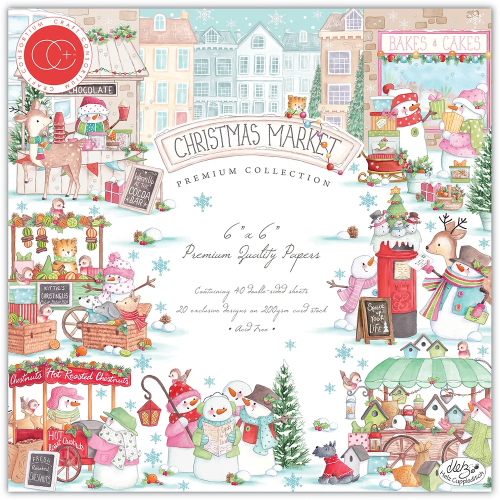 Christmas Market 6 x 6 Paper Pad