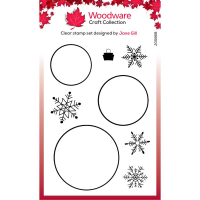 Paintable Christmas Baubles Clear Stamp Set