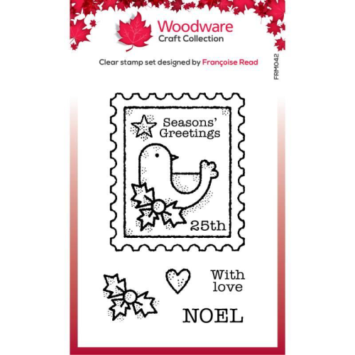 Bird Post Christmas Clear Stamp Set