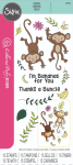 Going Bananas Monkeys Clear Stamp Set