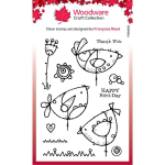 Woodware Its A Bird Day Clear Stamp Set