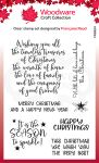 Special Christmas Words Sentiment Clear Stamp Set