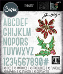 Tim Holtz Vault Seasonal Sketch Christmas Die Set