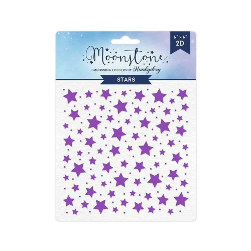 Moonstone Embossing Folder Stars