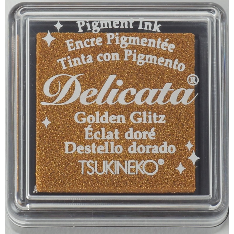 Delicata Ink Pad, Golden Glitz
